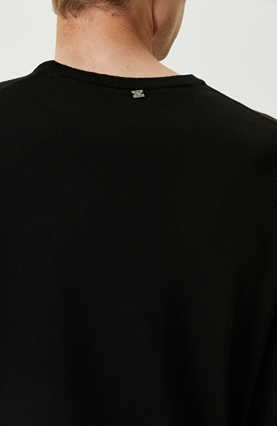 Siyah Basic Triko Kazak