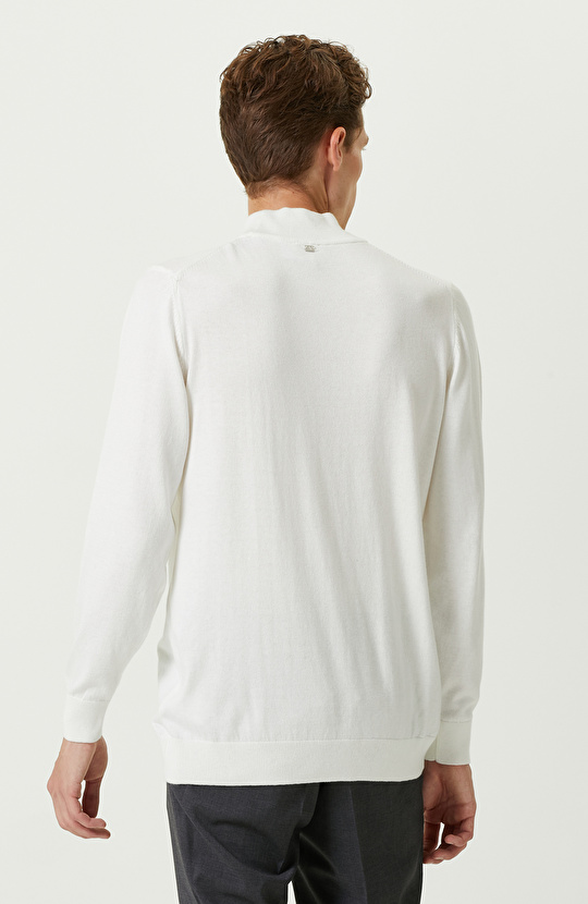 Ekru Basic Triko Kazak