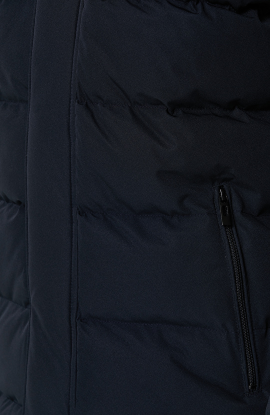 Lacivert Kapitoneli Kaban