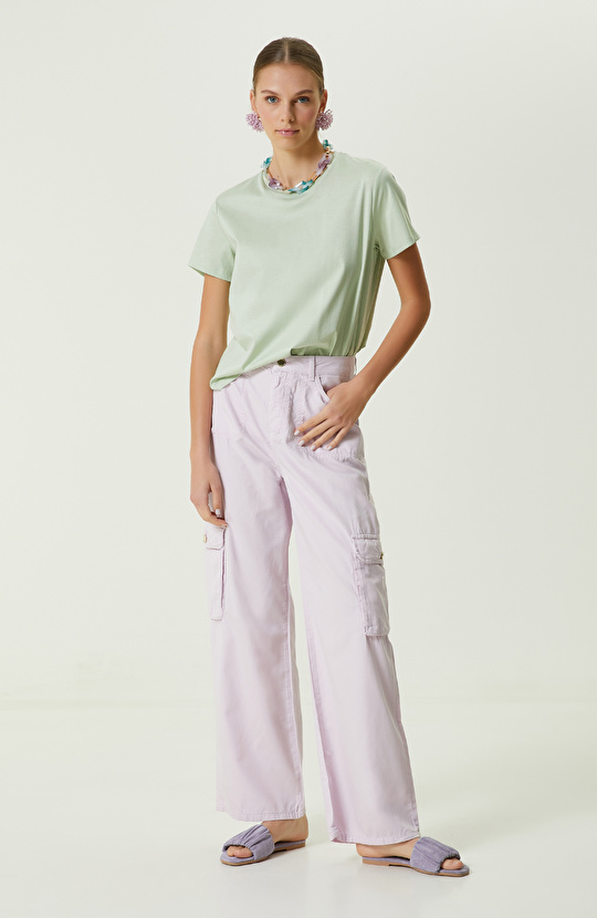 Limited Mint (Nane) Bisiklet Yaka Tshirt