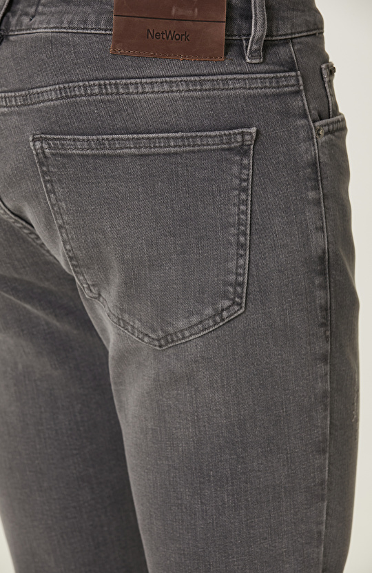 Gri Denim Pantolon