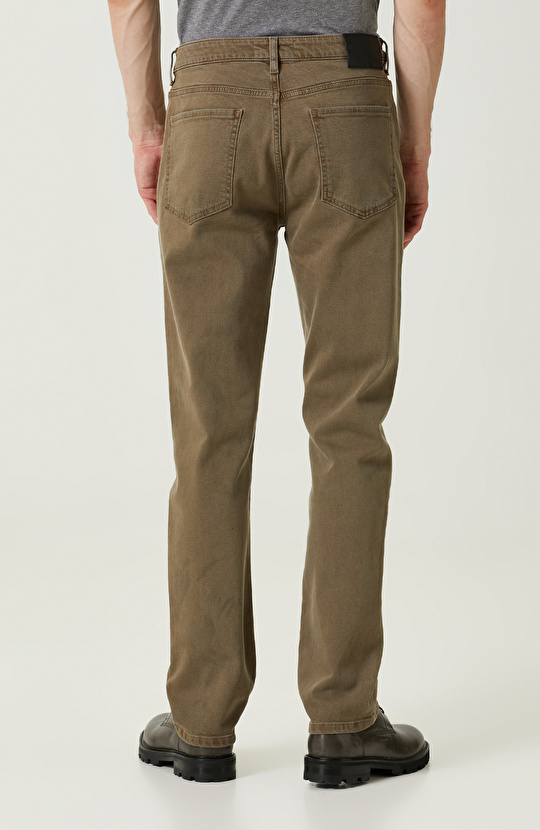 Normal Bel Vizon Denim Pantolon