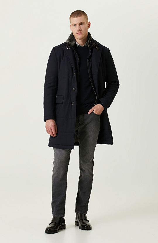 5 Cepli Denim Siyah Pantolon