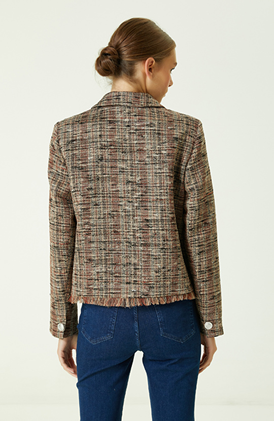 Kahverengi Tüvit Ceket