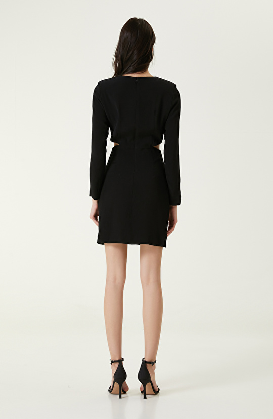 Siyah Mini Elbise