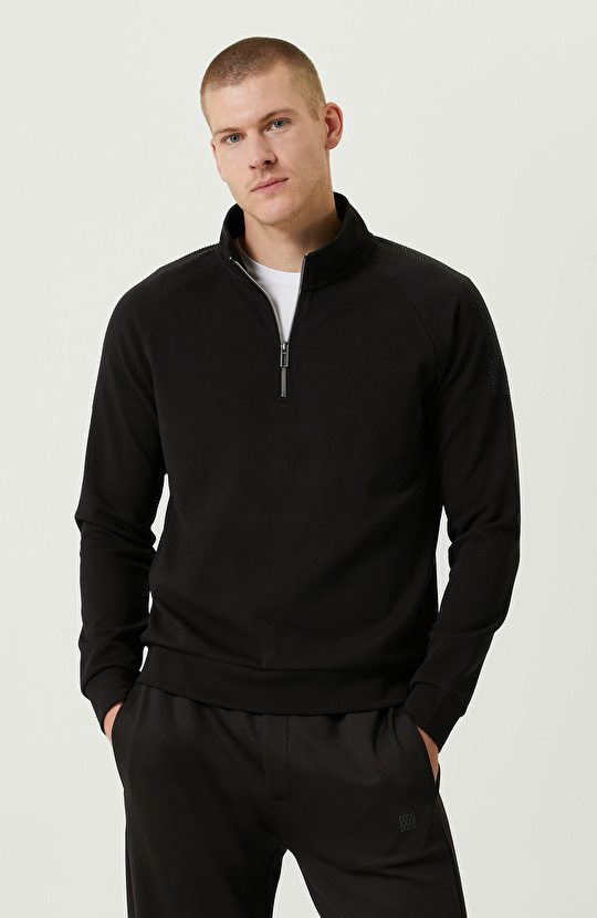 N-Tech Siyah Sweatshirt