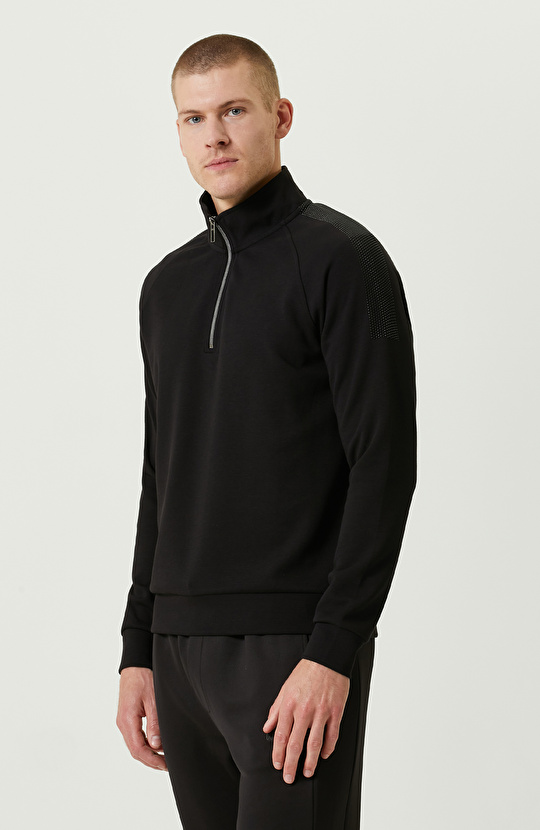 N-Tech Siyah Sweatshirt
