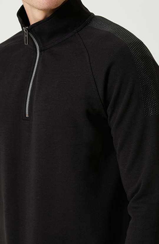 N-Tech Siyah Sweatshirt