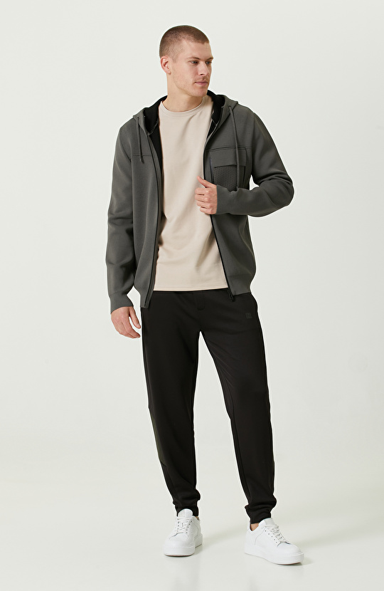 N-Tech Vizon Kapüşon Yaka Triko Mont