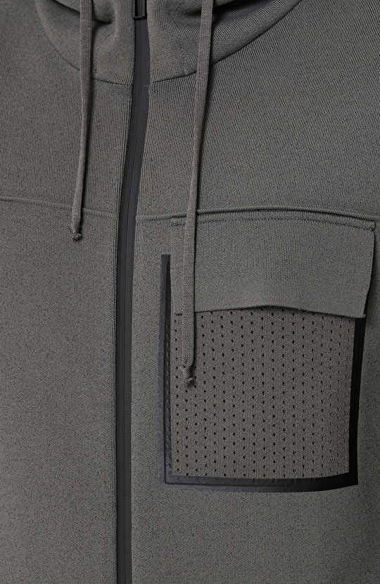 N-Tech Vizon Kapüşon Yaka Triko Mont