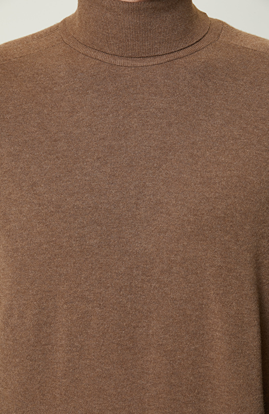 Vizon Balıkçı Yaka Triko Kazak