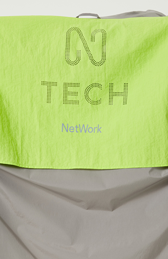 N-Tech Gizli Kapüşon Yaka Gri Mont