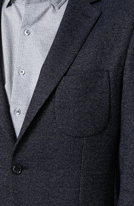 Lacivert Örme Ceket