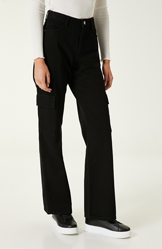 Pamuklu Kargo Cep Detaylı Pantolon