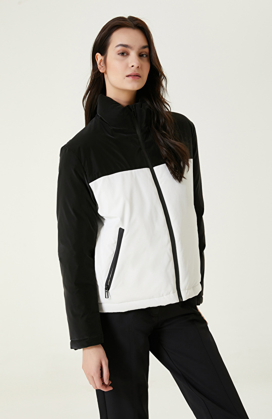 N-Tech Kırıkbeyaz Puffer Mont