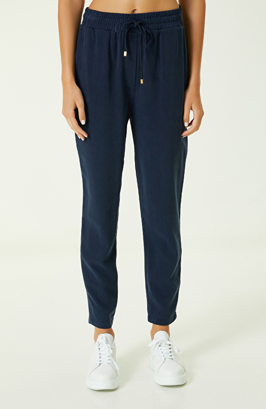 Lacivert Jogger Pantolon