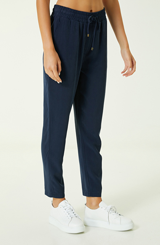 Lacivert Jogger Pantolon