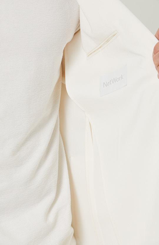 Ekru Örme Takım Elbise