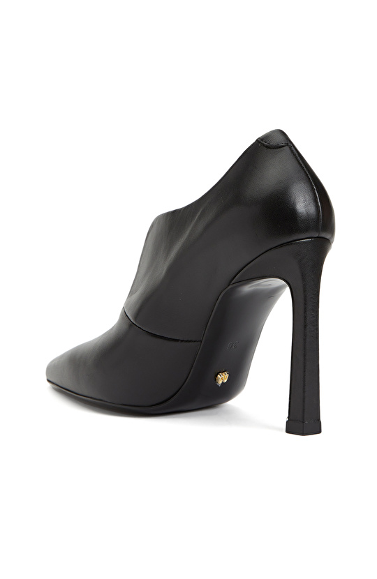 Siyah Kadın Deri Ayakkabı