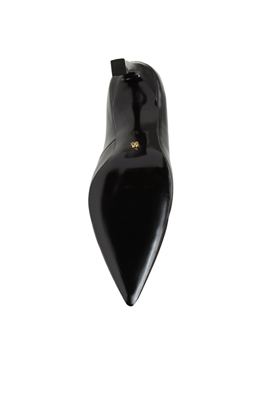 Siyah Kadın Deri Ayakkabı