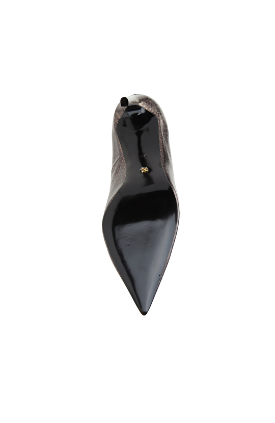 Bronz Deri Stiletto