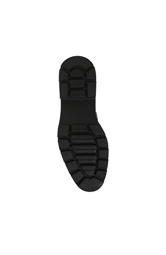Siyah Kadın Deri Loafer