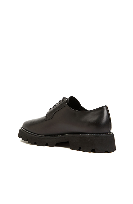 Siyah Kadın Deri Ayakkabı