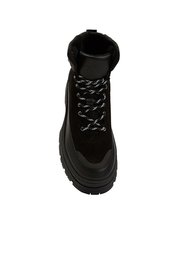 Siyah Kadın Deri Bot