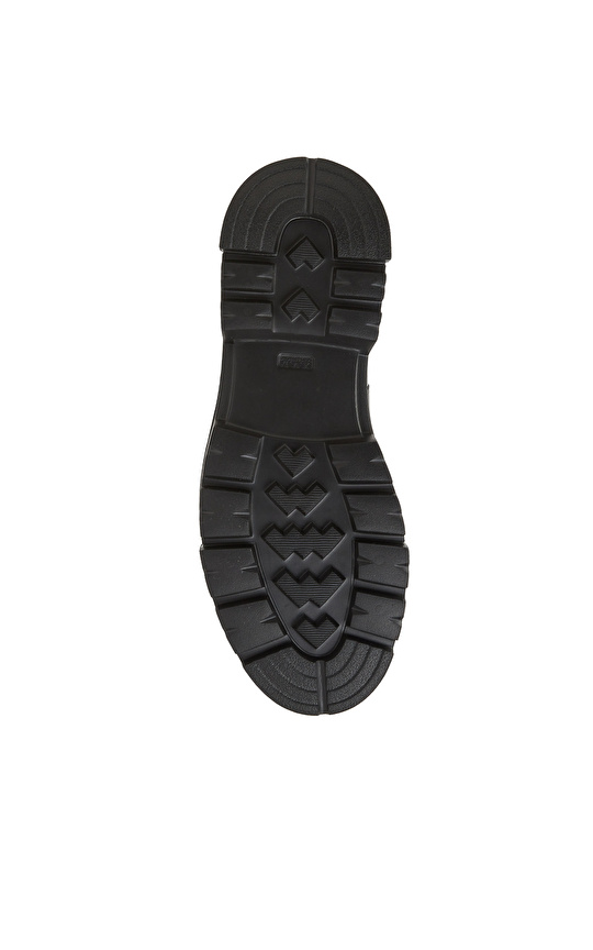 Siyah Erkek Deri Bot