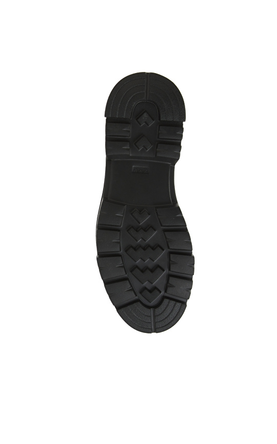 Siyah Erkek Deri Bot