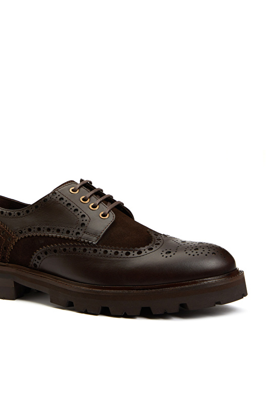 Kahverengi Erkek Deri Ayakkabı