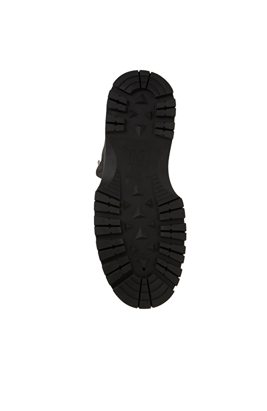 Siyah Erkek Deri Bot