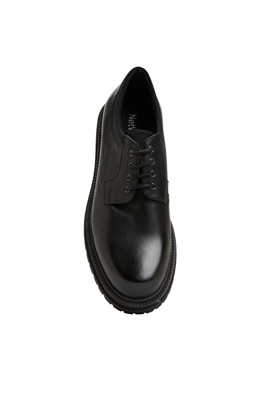 Siyah Erkek Deri Ayakkabı