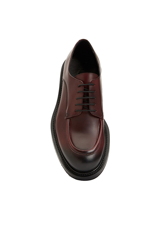 Bordo Erkek Deri Ayakkabı