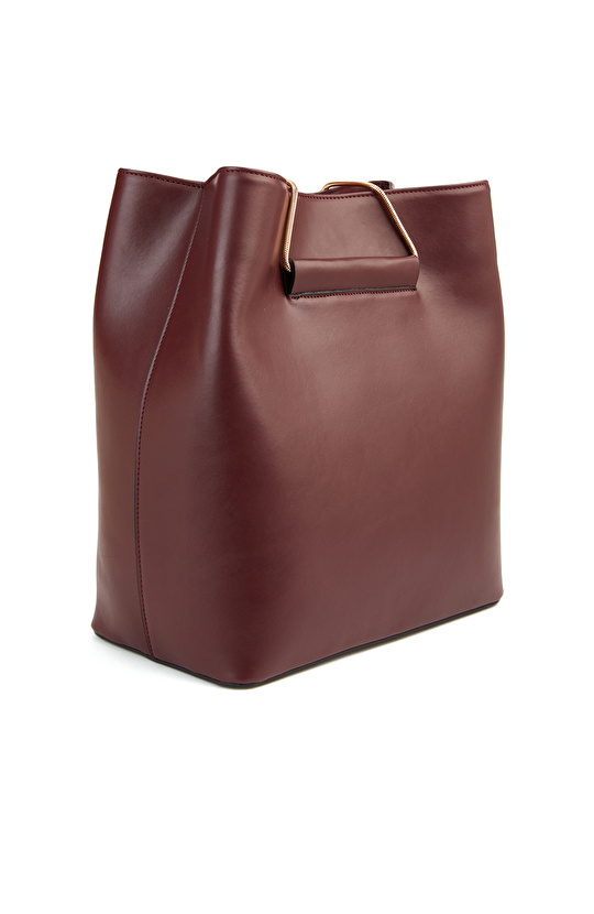 Bordo Kadın Deri Çanta