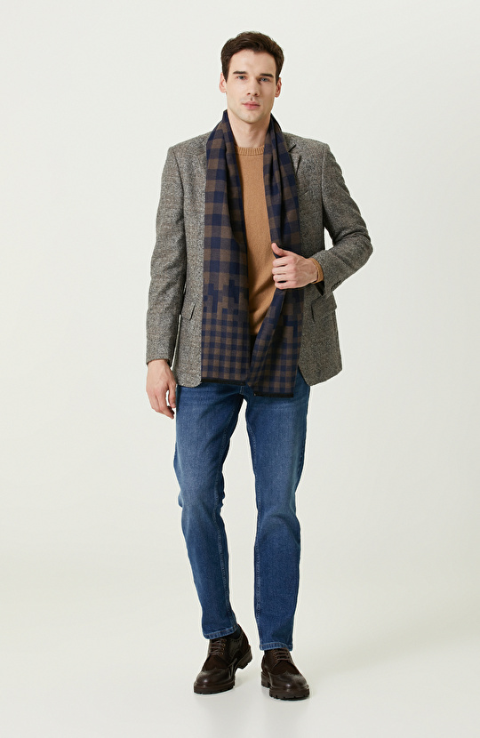 Limited Grey Patterned Jacket