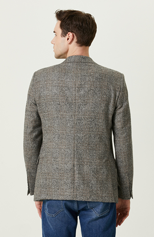 Limited Grey Patterned Jacket