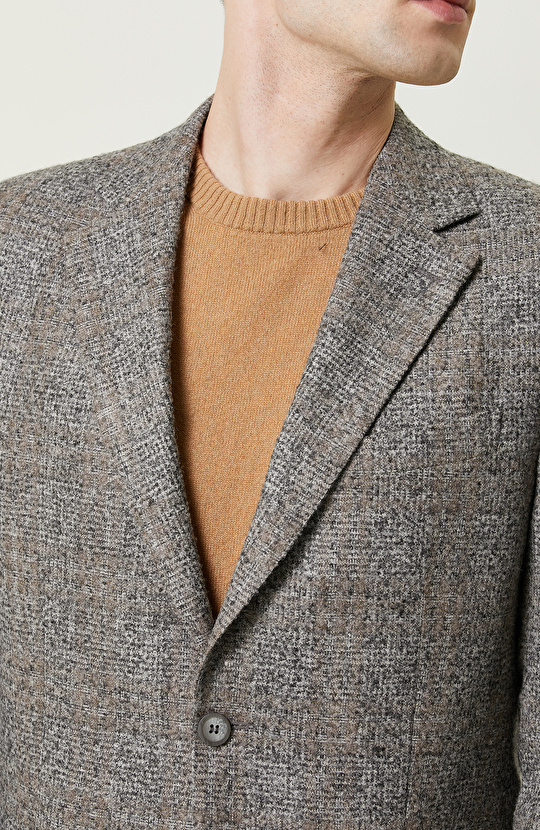 Limited Grey Patterned Jacket
