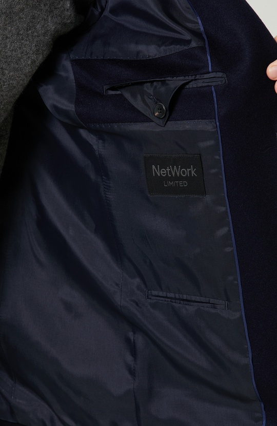Network Jacket Network - Limited Loro Navy Blue Jacket Made Of Piana Fabric - 1089120-291