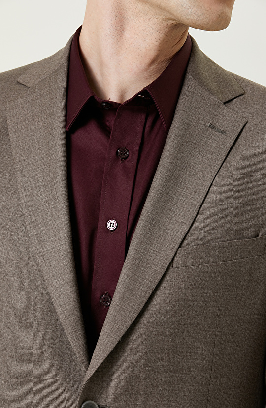 Loro Piana Kumaşıyla Üretilmiş Limited  Yünlü Vizon Takım Elbise