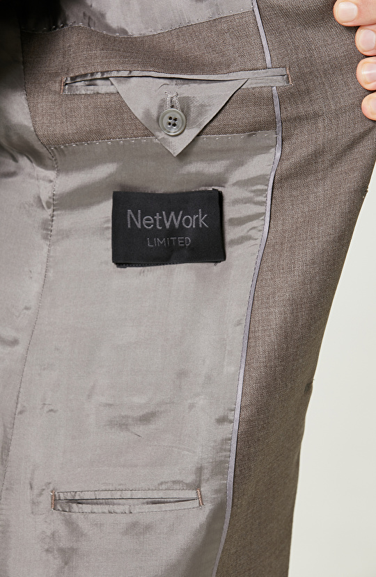 Loro Piana Kumaşıyla Üretilmiş Limited  Yünlü Vizon Takım Elbise