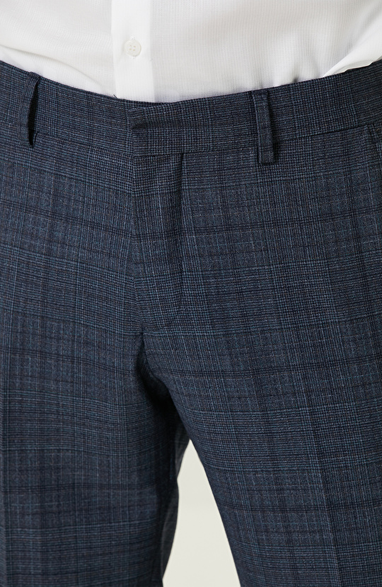 Loro Piana Kumaşıyla Üretilmiş Limited  Lacivert Yün Takım Elbise