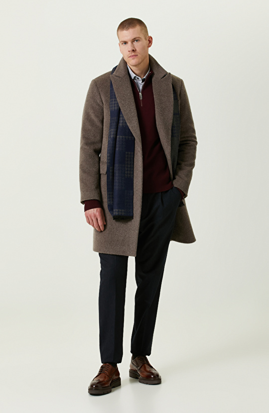 Lacivert Çizgili Pantolon