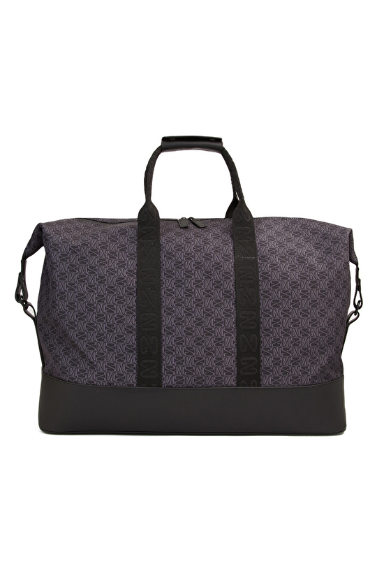 Siyah Lacivert Erkek Deri Seyahat Çantası