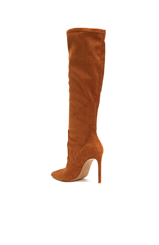 Taba Kadın Süet Çizme