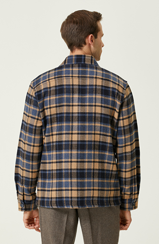 Indigo Dış Gömlek