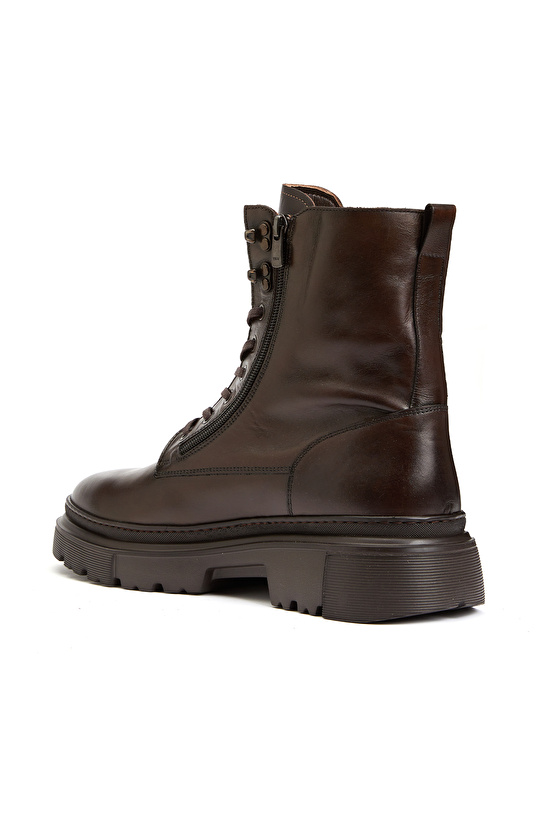 Kahverengi Erkek Deri Bot