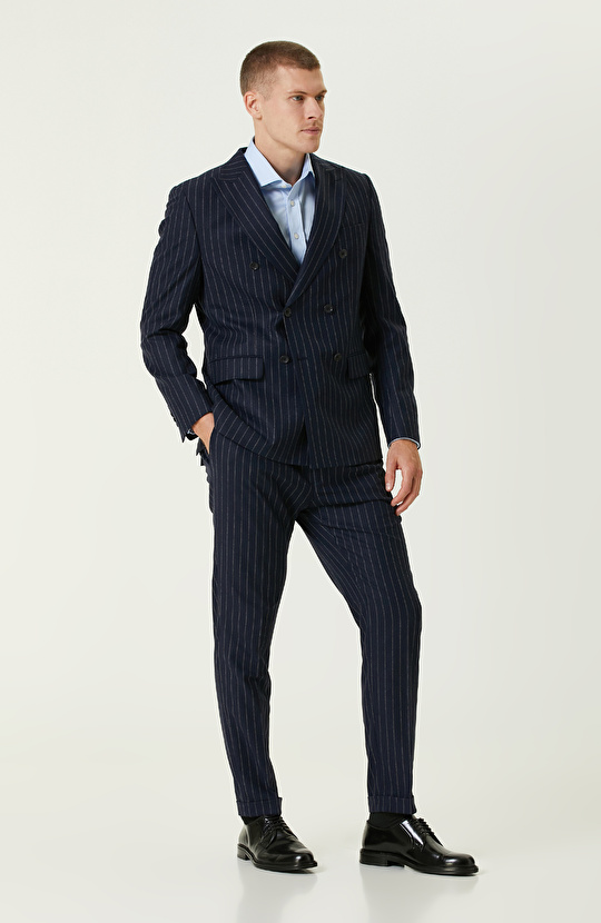 Açık  Mavi Non-Iron Saten Gömlek