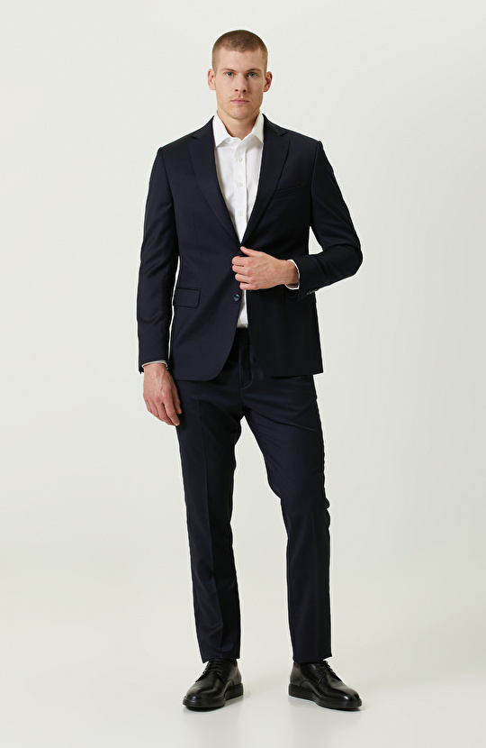 Beyaz Non-Iron Saten Gömlek