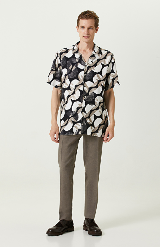 Vizon Apaş Yaka Gömlek